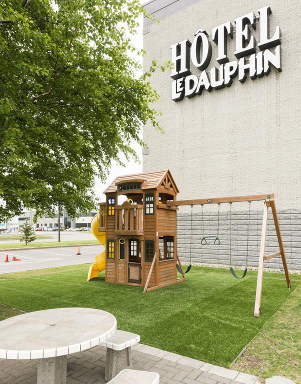 Hôtel&Suites Le Dauphin Québec Quebeque Exterior foto